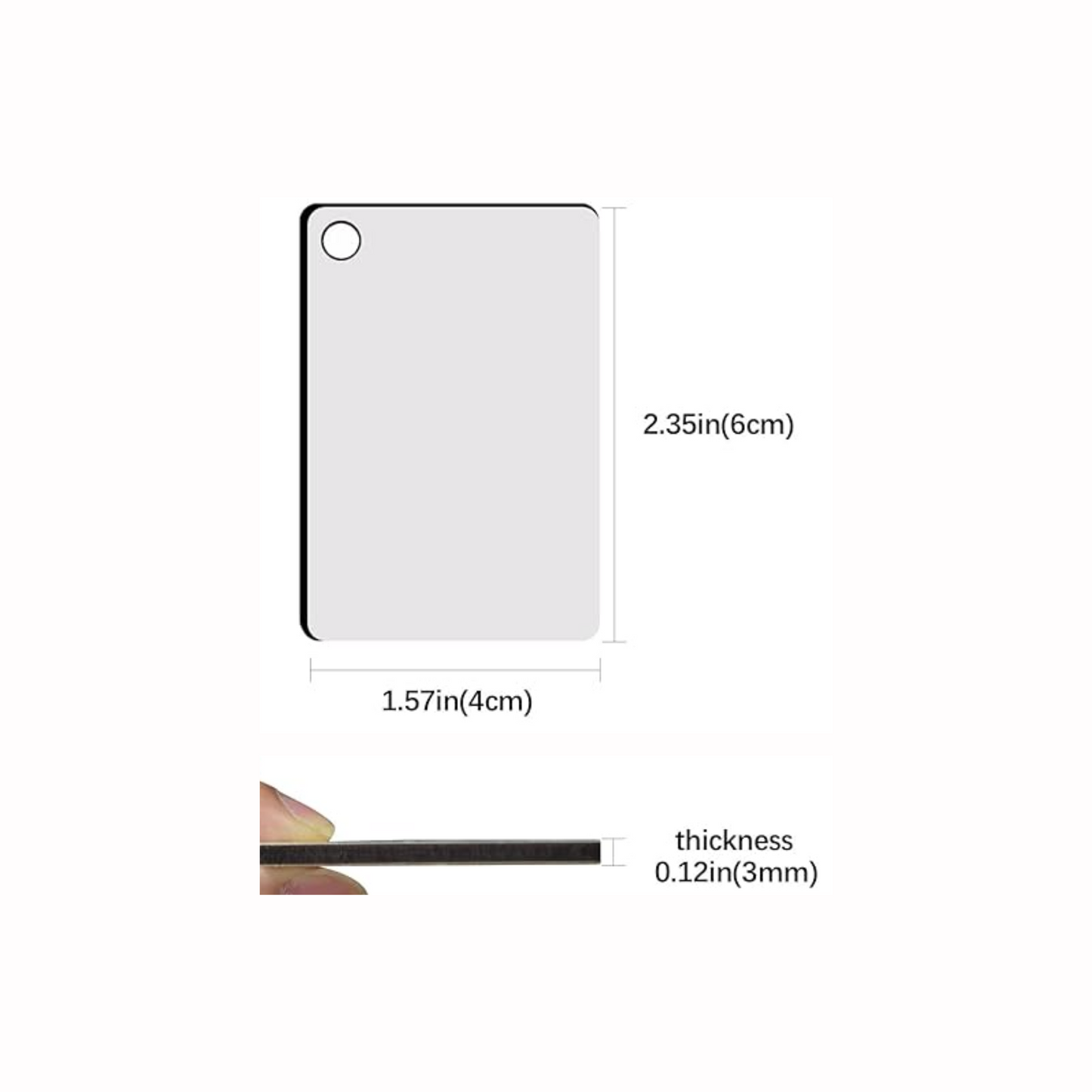 Custom Two Sided Keychain