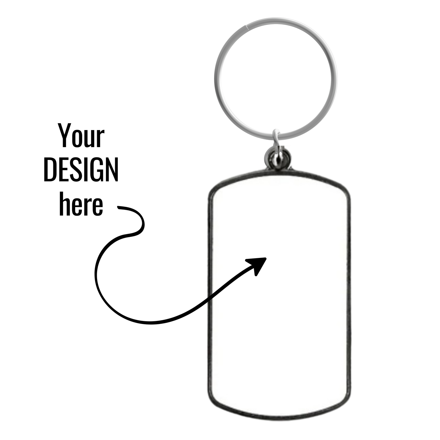 Custom Metal Dog Tag / Keychain